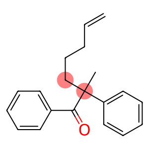 1,2-Diphenyl-2-methyl-6-hepten-1-one