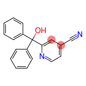 2-(Diphenylhydroxymethyl)-4-pyridinecarbonitrile