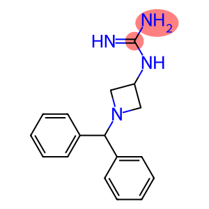 1-[1-(Diphenylmethyl)azetidin-3-yl]guanidine