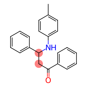 1,3-Diphenyl-3-(4-methylanilino)-1-propanone