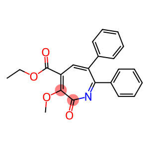 6,7-Diphenyl-3-methoxy-2-oxo-2H-azepine-4-carboxylic acid ethyl ester