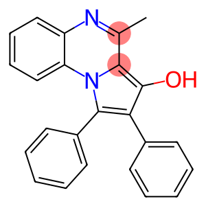 1,2-Diphenyl-4-methylpyrrolo[1,2-a]quinoxalin-3-ol