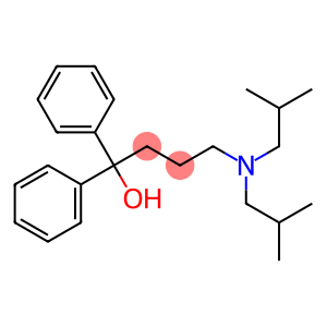 1,1-Diphenyl-4-diisobutylamino-1-butanol