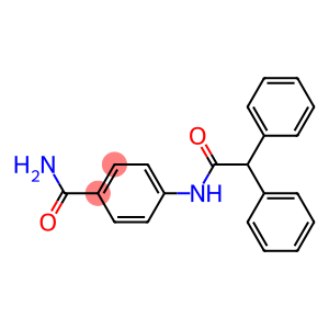 4-[(2,2-diphenylacetyl)amino]benzamide