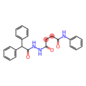 4-[2-(2,2-diphenylacetyl)hydrazino]-4-oxo-N-phenylbutanamide