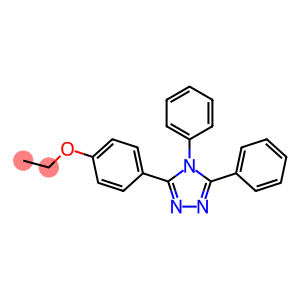 4-(4,5-diphenyl-4H-1,2,4-triazol-3-yl)phenyl ethyl ether