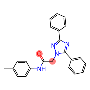 2-(3,5-diphenyl-1H-1,2,4-triazol-1-yl)-N-(4-methylphenyl)acetamide