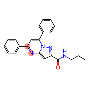 5,7-diphenyl-N-propylpyrazolo[1,5-a]pyrimidine-2-carboxamide