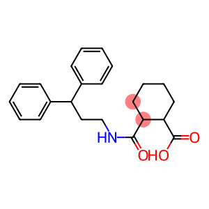 2-{[(3,3-diphenylpropyl)amino]carbonyl}cyclohexanecarboxylic acid