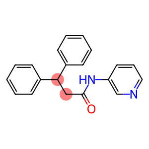 3,3-diphenyl-N-(3-pyridinyl)propanamide