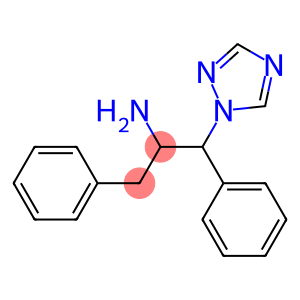 1,3-diphenyl-1-(1H-1,2,4-triazol-1-yl)propan-2-amine