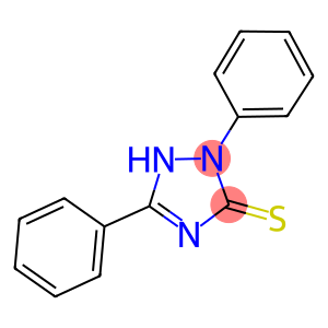 2,5-diphenyl-1,2-dihydro-3H-1,2,4-triazole-3-thione