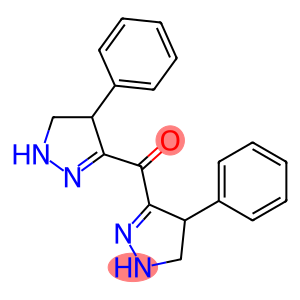 di(4-phenyl-4,5-dihydro-1H-pyrazol-3-yl)methanone