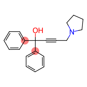 1,1-DIPHENYL-4-(1-PYRROLIDINYL)-2-BUTYN-1-OL