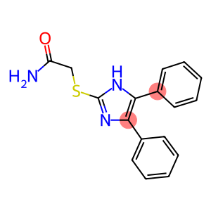 2-[(4,5-DIPHENYL-1H-IMIDAZOL-2-YL)THIO]ACETAMIDE