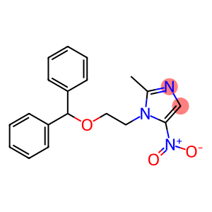 1-(2-(diphenylmethoxy)ethyl)-2-methyl-5-nitroimidazole