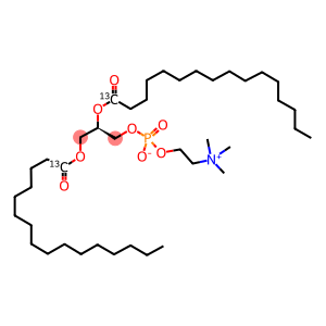 1,2-DIPALMITOYL[1-13C]-SN-GLYCERO-3-PHOSPHOCHOLINE