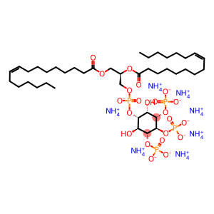 1,2-DIPALMITOYL-SN-GLYCERO-3-PHOSPHO-1-D-MYO-INOSITOL-3,4,5-TRIS PHOSPHATE 7NH3