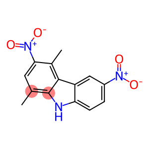 3,6-Dinitro-1,4-dimethyl-9H-carbazole