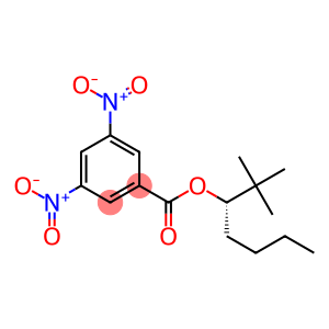 (-)-3,5-Dinitrobenzoic acid (S)-1-tert-butylpentyl ester