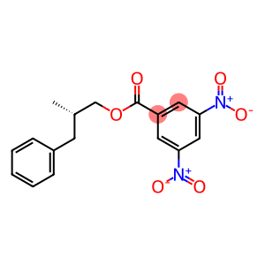 (+)-3,5-Dinitrobenzoic acid (S)-2-methyl-3-phenylpropyl ester