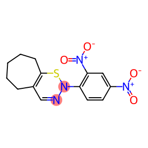 2-(2,4-Dinitrophenyl)-2,5,6,7,8,9-hexahydrocyclohepta[e][1,2,3]thiadiazine