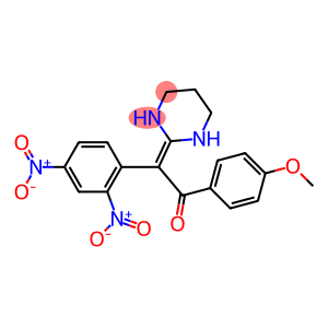 2-[(2,4-Dinitrophenyl)(4-methoxybenzoyl)methylene]hexahydropyrimidine