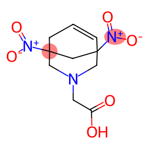 (1,5-Dinitro-3-azabicyclo[3.3.1]non-6-en-3-yl)acetic acid