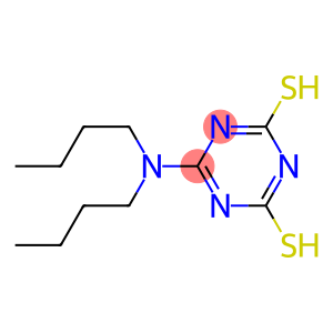 2-di-n-butylamino-4,6-dimercapto-1,3,5-triazine