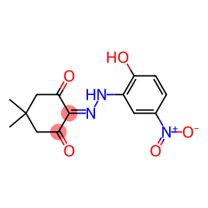 5,5-dimethyl-1,2,3-cyclohexanetrione 2-[N-(2-hydroxy-5-nitrophenyl)hydrazone]