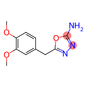 5-[(3,4-dimethoxyphenyl)methyl]-1,3,4-oxadiazol-2-amine