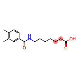 7-[(3,4-dimethylbenzoyl)amino]heptanoic acid