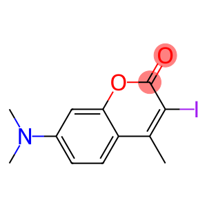 7-(Dimethylamino)-3-iodo-4-methylcoumarin