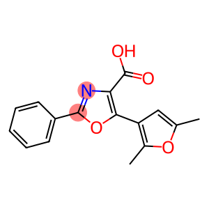 5-(2,5-dimethylfuran-3-yl)-2-phenyl-1,3-oxazole-4-carboxylic acid