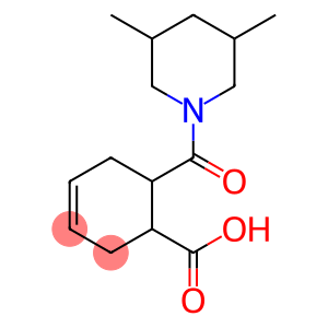 6-[(3,5-dimethylpiperidin-1-yl)carbonyl]cyclohex-3-ene-1-carboxylic acid