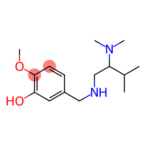 5-({[2-(dimethylamino)-3-methylbutyl]amino}methyl)-2-methoxyphenol