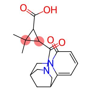 2,2-dimethyl-3-[(8-oxo-1,5,6,8-tetrahydro-2H-1,5-methanopyrido[1,2-a][1,5]diazocin-3(4H)-yl)carbonyl]cyclopropanecarboxylic acid