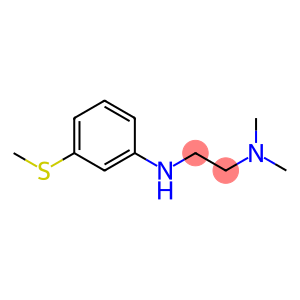 dimethyl(2-{[3-(methylsulfanyl)phenyl]amino}ethyl)amine