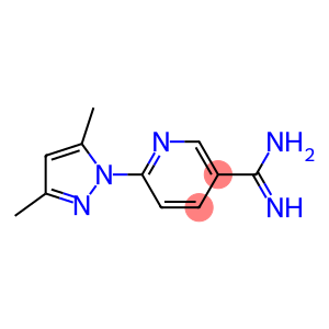 6-(3,5-dimethyl-1H-pyrazol-1-yl)pyridine-3-carboximidamide