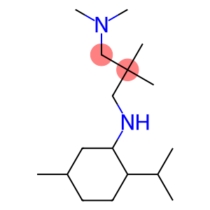 dimethyl[2-methyl-2-({[5-methyl-2-(propan-2-yl)cyclohexyl]amino}methyl)propyl]amine