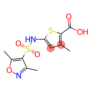 5-[(3,5-dimethyl-1,2-oxazole-4-)sulfonamido]-3-methylthiophene-2-carboxylic acid
