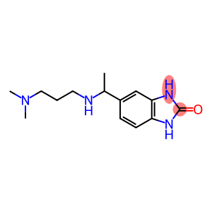 5-(1-{[3-(dimethylamino)propyl]amino}ethyl)-2,3-dihydro-1H-1,3-benzodiazol-2-one