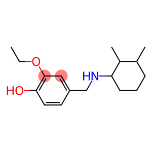 4-{[(2,3-dimethylcyclohexyl)amino]methyl}-2-ethoxyphenol