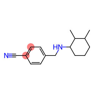 4-{[(2,3-dimethylcyclohexyl)amino]methyl}benzonitrile