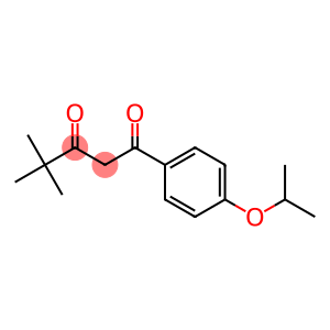 4,4-dimethyl-1-[4-(propan-2-yloxy)phenyl]pentane-1,3-dione