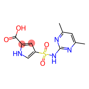 4-[(4,6-dimethylpyrimidin-2-yl)sulfamoyl]-1H-pyrrole-2-carboxylic acid