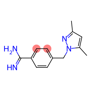 4-[(3,5-dimethyl-1H-pyrazol-1-yl)methyl]benzenecarboximidamide