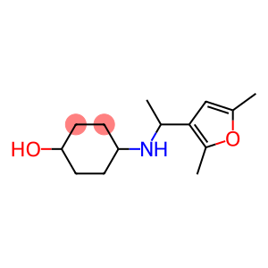 4-{[1-(2,5-dimethylfuran-3-yl)ethyl]amino}cyclohexan-1-ol