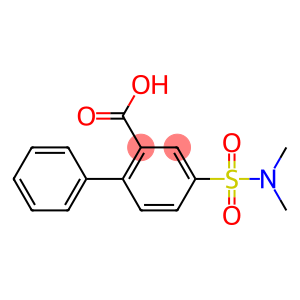 4-[(dimethylamino)sulfonyl]-1,1'-biphenyl-2-carboxylic acid