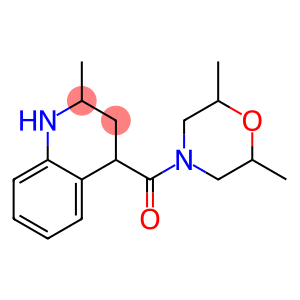 4-[(2,6-dimethylmorpholin-4-yl)carbonyl]-2-methyl-1,2,3,4-tetrahydroquinoline